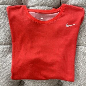 Nike XL  Dri-Fit men’s orange tee shirt